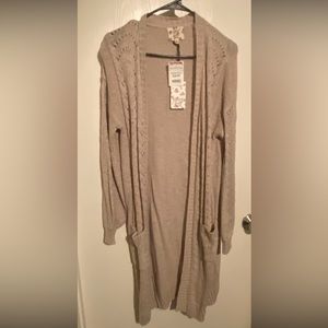 Long cardigan